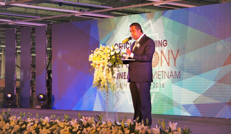 The inauguration ceremony of the factory-Aqua Linea Vietnam - THABICO